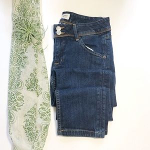 Hudson Jeans Colin Flap Skinny Stretch Medium Wash Denim Women's Size 27